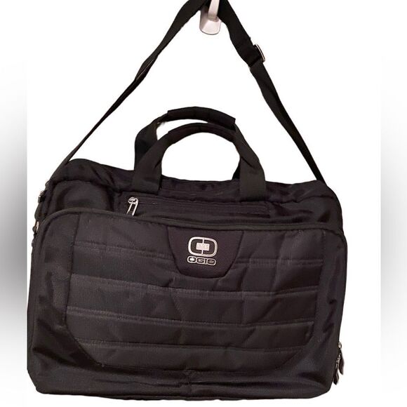OGIO Black Messenger Laptop Bag - Picture 1 of 12